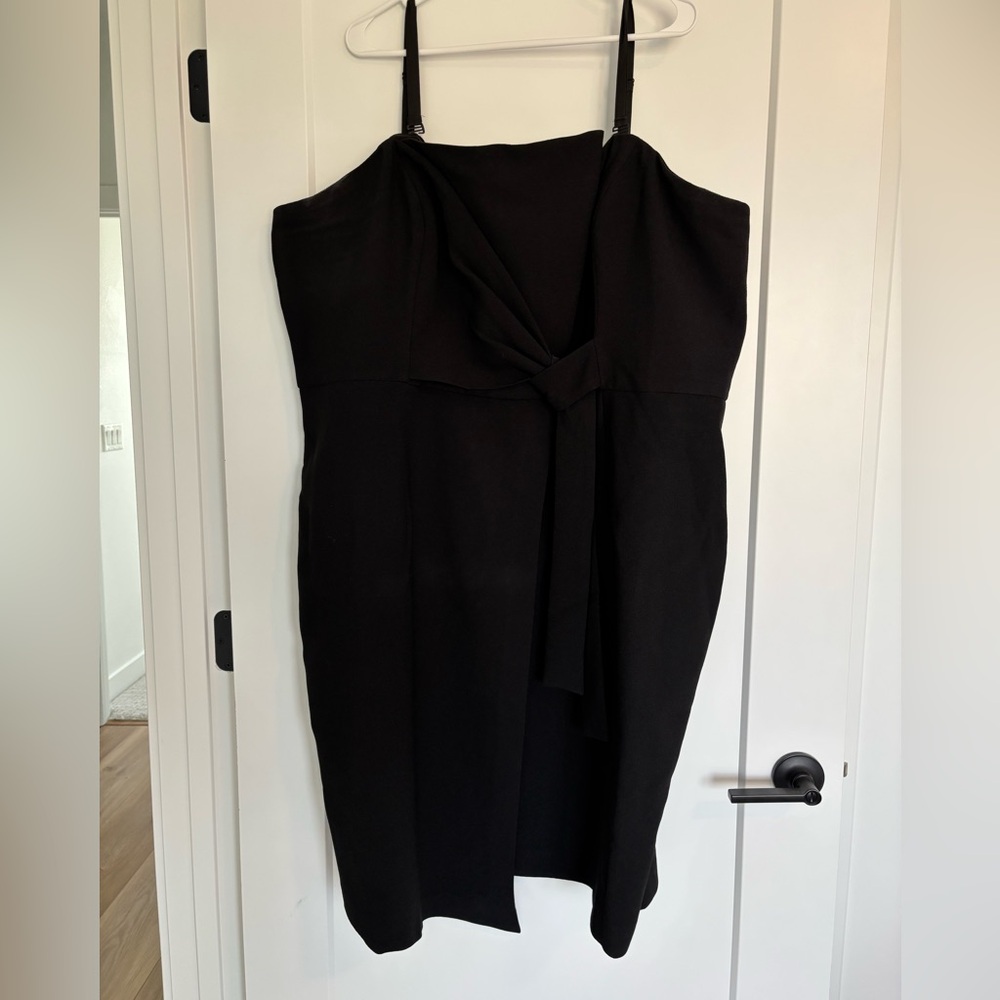 City Chic Black Strapless Dress